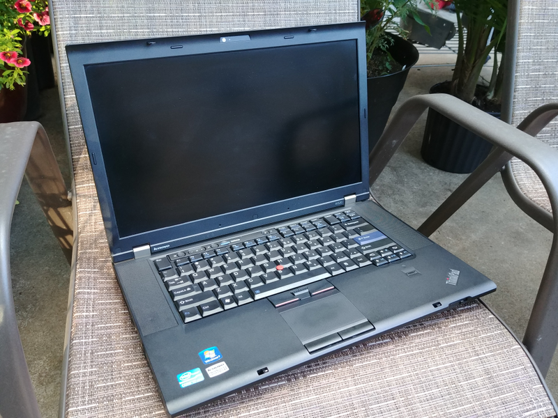 Illustration for article titled New (used) Thinkpad is in and much better! If only Windows would play nice...